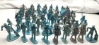 1950's Armed Forces Training Center Marx Playset Blue & Gray 45mm Navy & Marines
