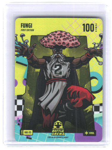 Bo Jackson Battle Arena - Fungi Steel 80's Rad Battlefoil -RAD-315