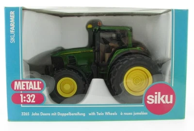 SIKU FARMER 3265 John Deere 7430 Traktor mit Doppelbereifung 1:32 Neu in OVP - Bild 1 von 3