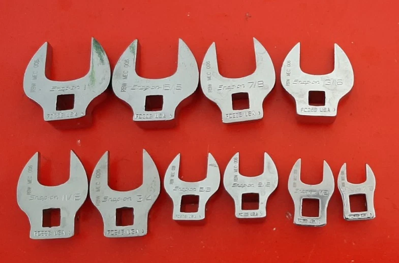 ABN Crowfoot Wrench SAE Standard 38in Drive 11-Piece - View #4