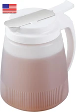-Chef 101 32 Ounce All Purpose Syrup Dispenser, 1 Honey Dispenser - White Top, S
