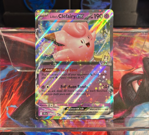 Lillie's Clefairy EX 056/159 Sv09: Journey Together Pokemon TCG