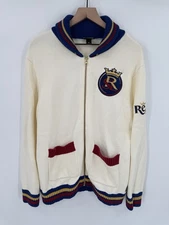 Real Salt Lake RSL Soccer Wild Collective Sweater White Varsity Men’s Medium