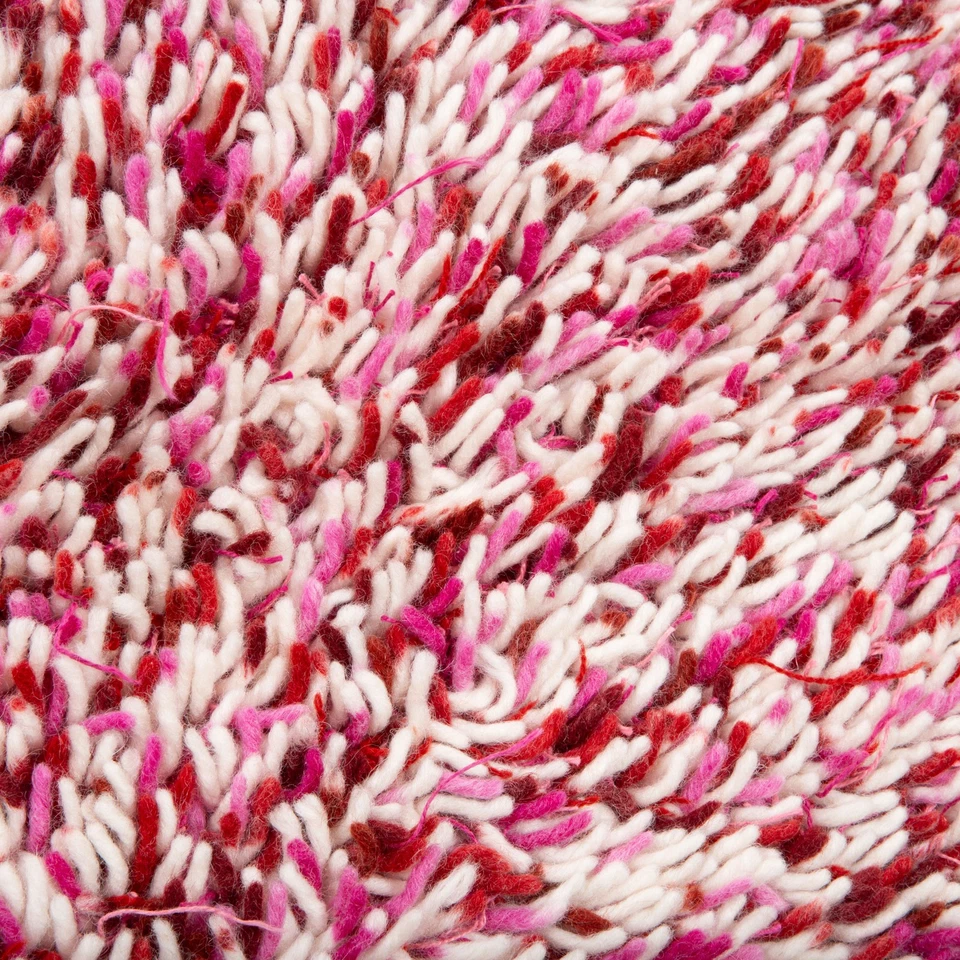 Kasthall Wolle Teppich Rot Pink Weiß by Gunilla Lauerhem-Ullberg 200 x 200 cm - Bild 4 von 4