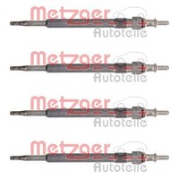 4X Metzger GlÜHkerzen H1 139 Passend FüR 4-ZYLINDER MERCEDES-BENZ