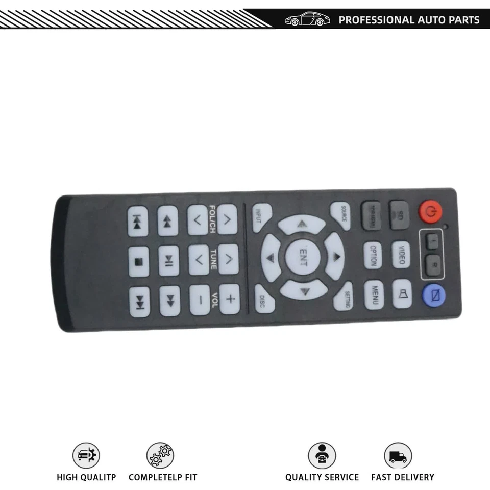 Replace Rear DVD Remote Control Fits 2016-2021 Toyota Land Cruiser Lexus LX570.. Foto 2 de 4