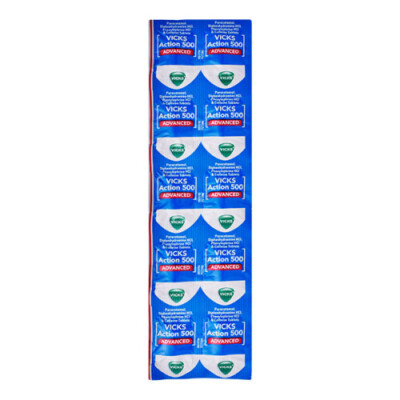 Set wise Vicks Action 500 Advanced