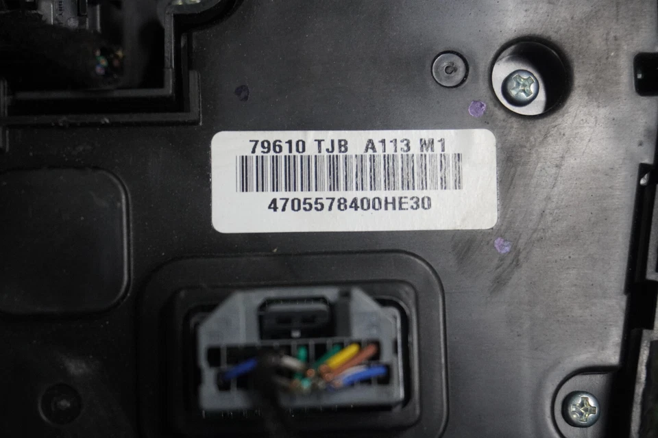 Acura RDX 2019 2020 2021 clima temperatura calor control de aire acondicionado OEM 79610TJBA113M1 Foto 3 de 4