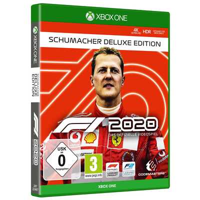 F1 2020 Formel 1 20 Formula Schumacher Deluxe Edition Xbox One Rennspiel NEU&OVP