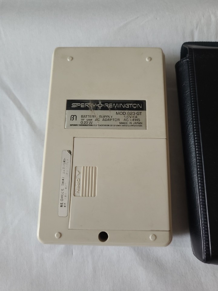 SPERRY REMINGTON 823 GT CALCULATOR eBay