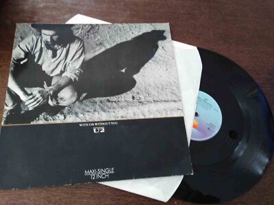 U2 With or without you German 12''