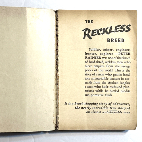 RARE 1953 First Printing Bantam Giant Green Fire by Peter W. Rainier A1086 - Picture 8 of 15