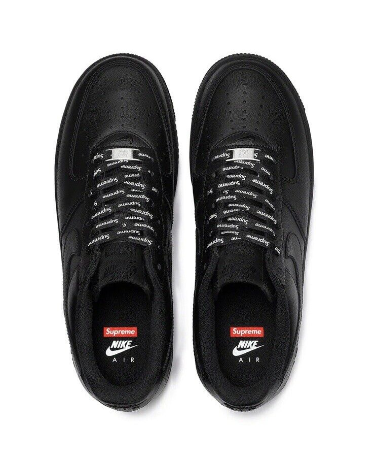 Nike Air Force 1 Low Supreme Box Logo Black