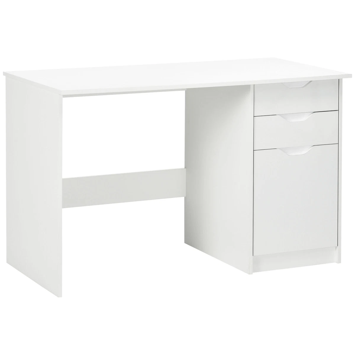 White desk on sale with drawers ebay