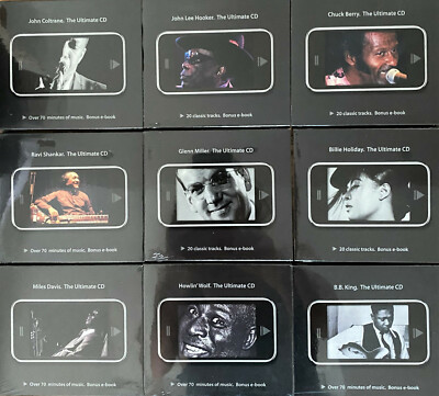 9 CD TOP SAMMLUNG - John Coltrane,Miles Davis - Jazz,Blues etc., NEU+OVP! Bilder
