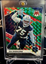 2021 Panini Mosaic RED GREEN Choice PRIZM Dallas Cowboys OSA ODIGHIZUWA Rookie R