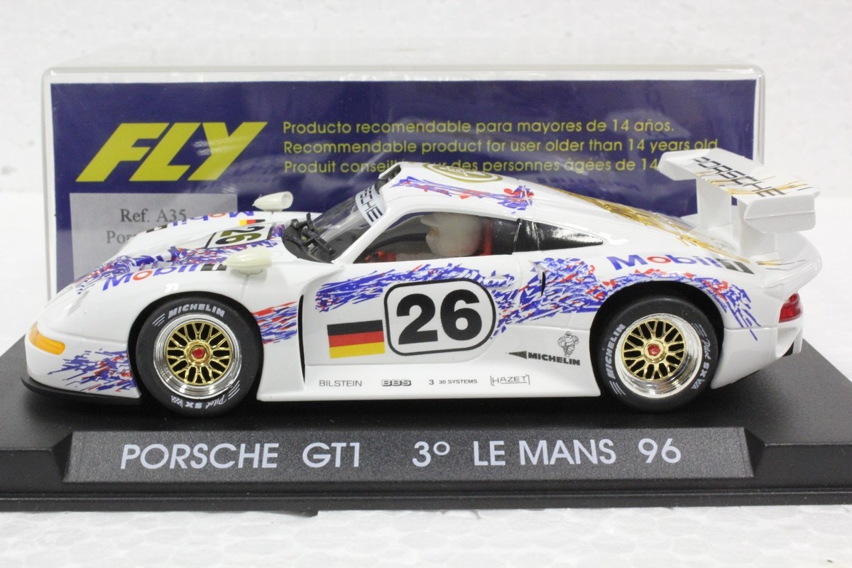 Fly A35 Porsche 911 GT1 3rd Place 24h Le Mans 1996, #26 1:32
