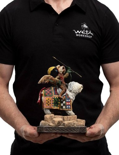 LABYRINTH - Sir Didymus & Ambrosius 1/6 Polystone Statue Weta - Foto 8 di 16