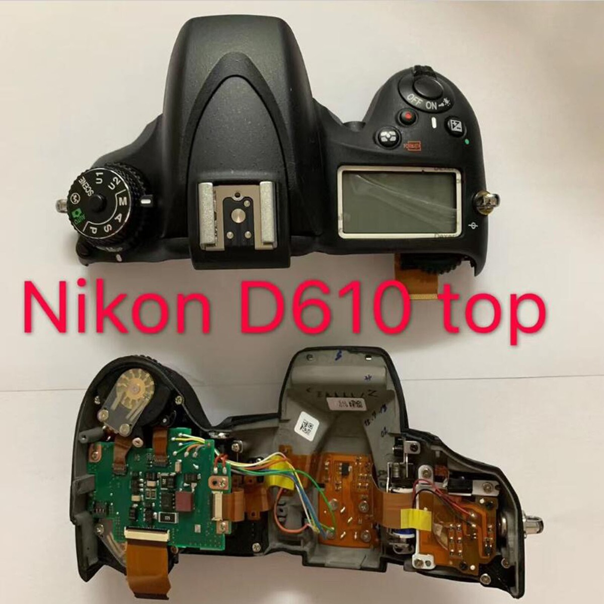 Top Cover Case Shell SLR Replacement Parts for Nikon D610
