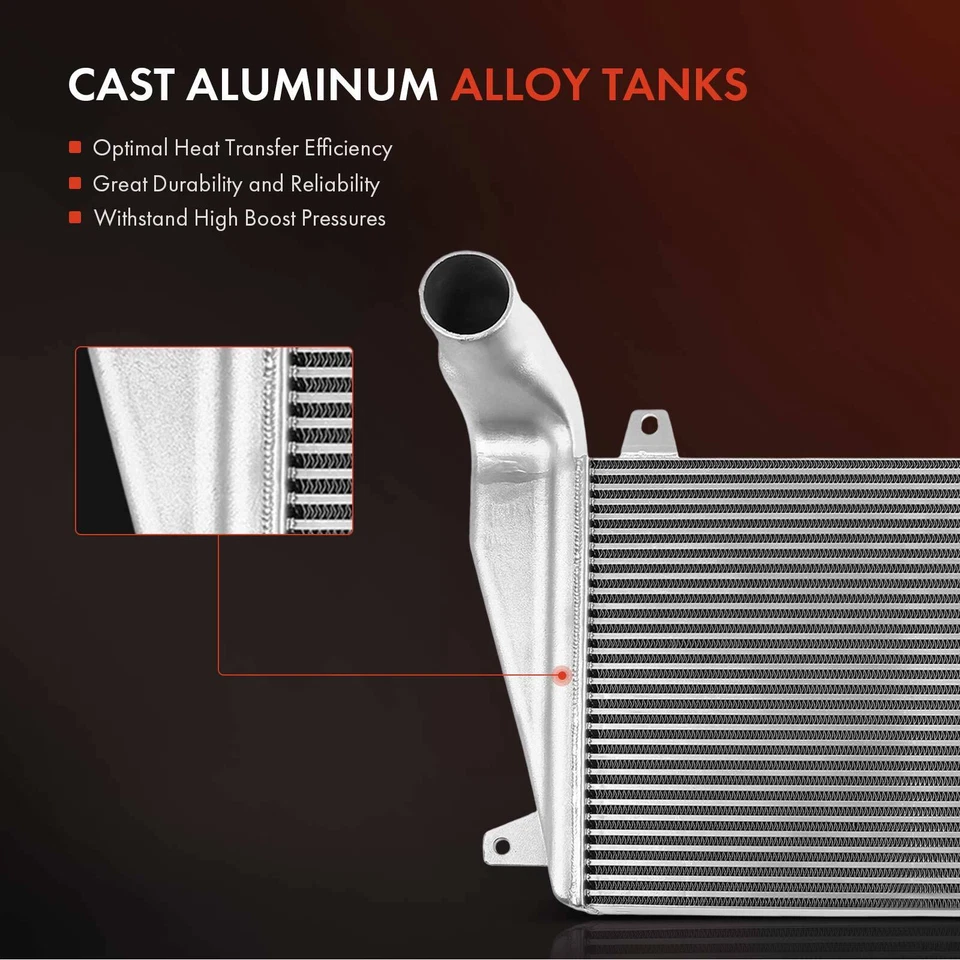 Intercooler de aluminio para camión Freightliner Century Class FL60 Sterling A9500 Foto 3 de 4