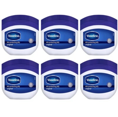 Vaseline Skin Protecting Jelly Original 0.25oz Mini Size (6 Pcs)