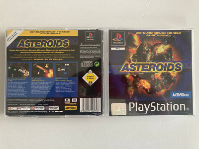 Asteroids PAL Sony Playstation 1 PS1 PSone PSX OVP mit Handbuch
