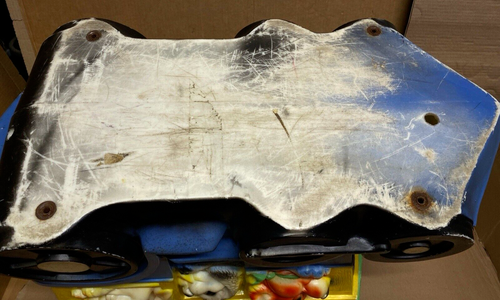 Vintage Choo Choo Train Animal Friends Blow Mold Toy Chest 33" in Size - Picture 14 of 17