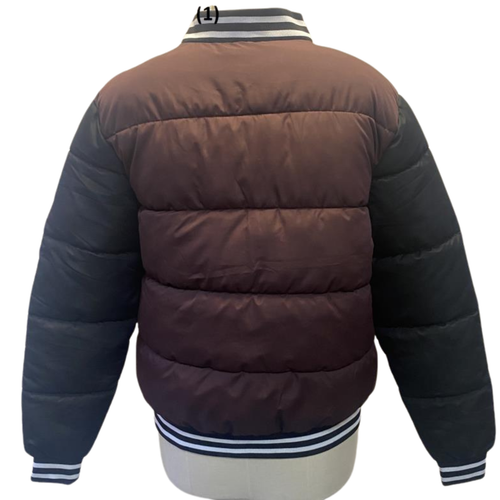 Mens Bomber Jacket Brave Soul Zip Collar Casual Varsity Full Sleeve Outdoor Coat - Picture 8 of 8