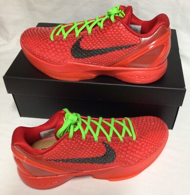 Nike Kobe 6 Protro Low Reverse Grinch FV4921-600 Men s Size 10.5