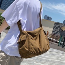 Messenger Bag Canvas Satchel Crossbody Shoulder Bag Handbag Vintage Bookbag