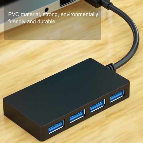 Computer Usb Hub Desktop Usb Hub Ultra-thin 4-port Usb 3.0 Hub for Office