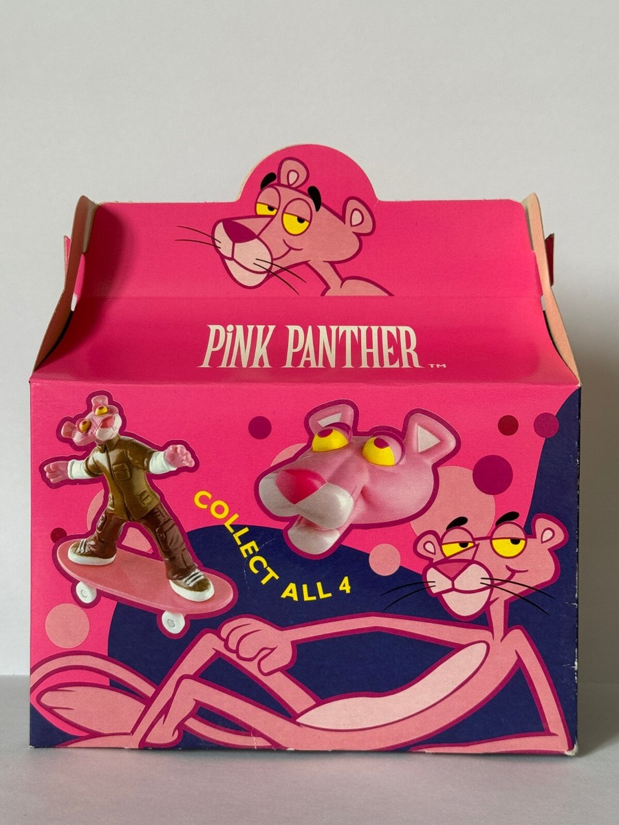 THE PINK PANTHER 3枚セット Rare 2001 KFC Pink Panther 4 x Sealed Figures Set & Box