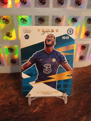 Xavier Mbuyama /49 Rookie Joung Guns Topps Chelsea London Set