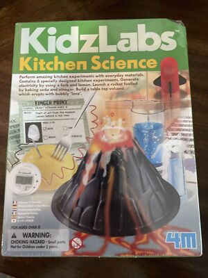 Kitchen Science Kit 6 Experiments for Kids 8+ by 4M Kidz Labs