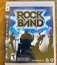 Rock Band Sony PlayStation 3, 2007 Cover Art And Manual Only