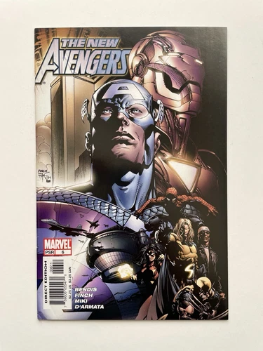 The New Avengers #6 (2005) 2nd Appearance Of Maria Hill Marvel Comics FN