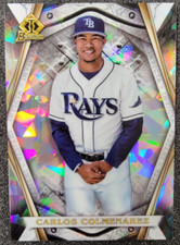 2022 Bowman Chrome Carlos Colmenarez Bowman Invicta ATOMIC /150 #BI-4 Rays