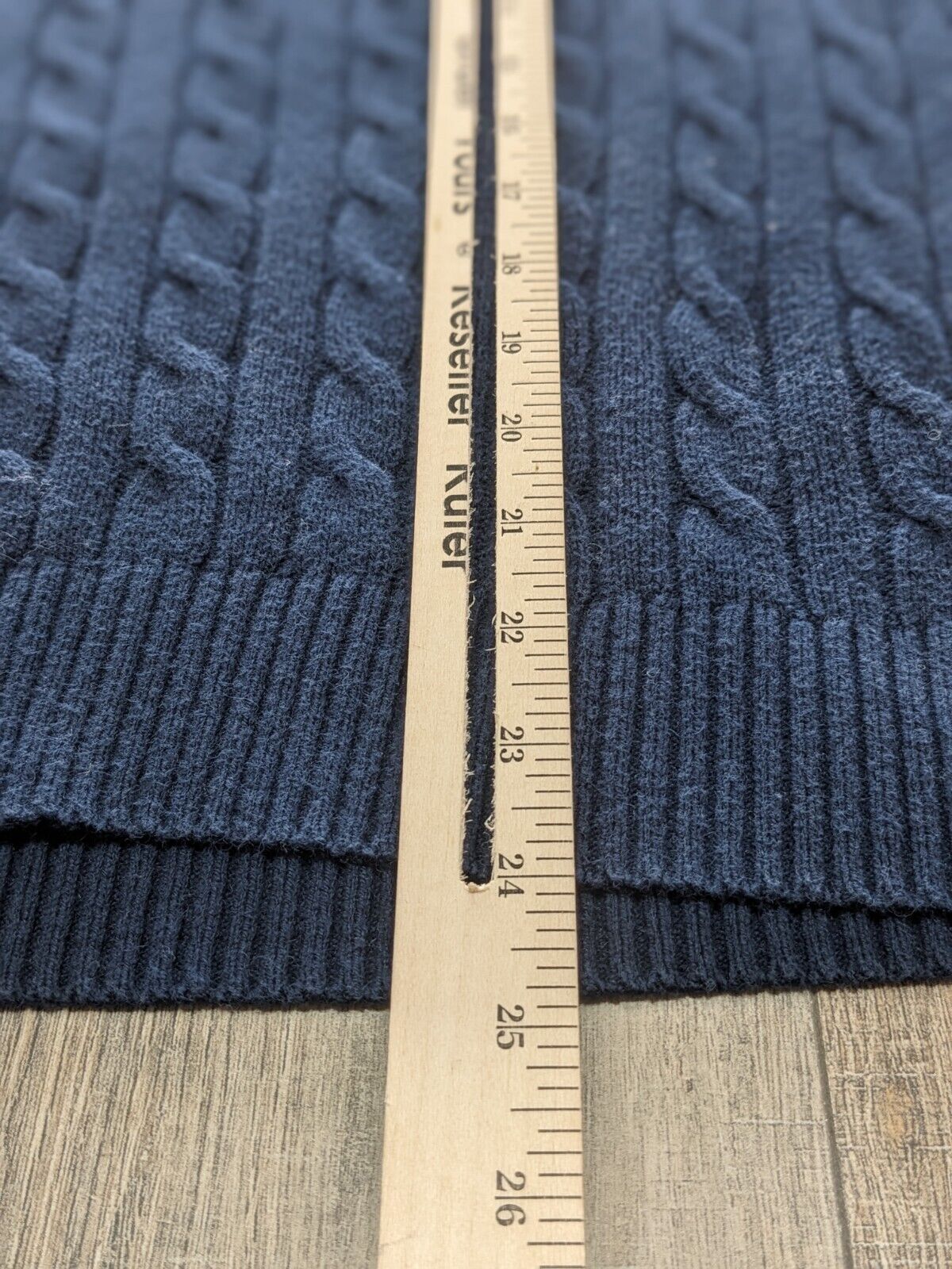 Banana Republic Sweater Womens Medium Blue Long S… - image 8