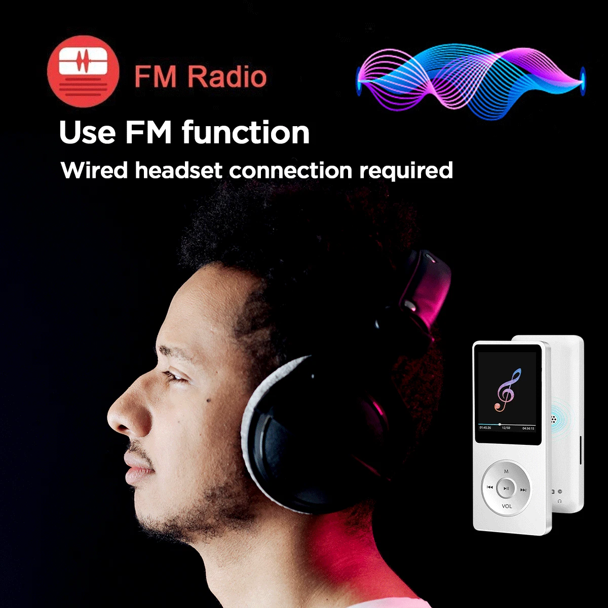 Bluetooth MP3 Player MP4 Media FM Radio Recorder HIFI Sport Music Speakers US Bluetooth MP3 Player MP4 Media FM Radio Recorder HIFI Sport Music Speakers US