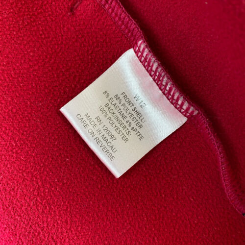 Women’s Castelli Jacket Windstopper Red White S Full Zip Cycling Rosso Corsa - Picture 12 of 13