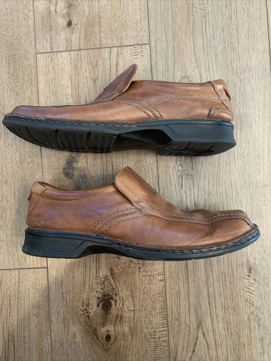 Clarks Mens Collection Ortholite Cushion Casual Brown  display picture 1