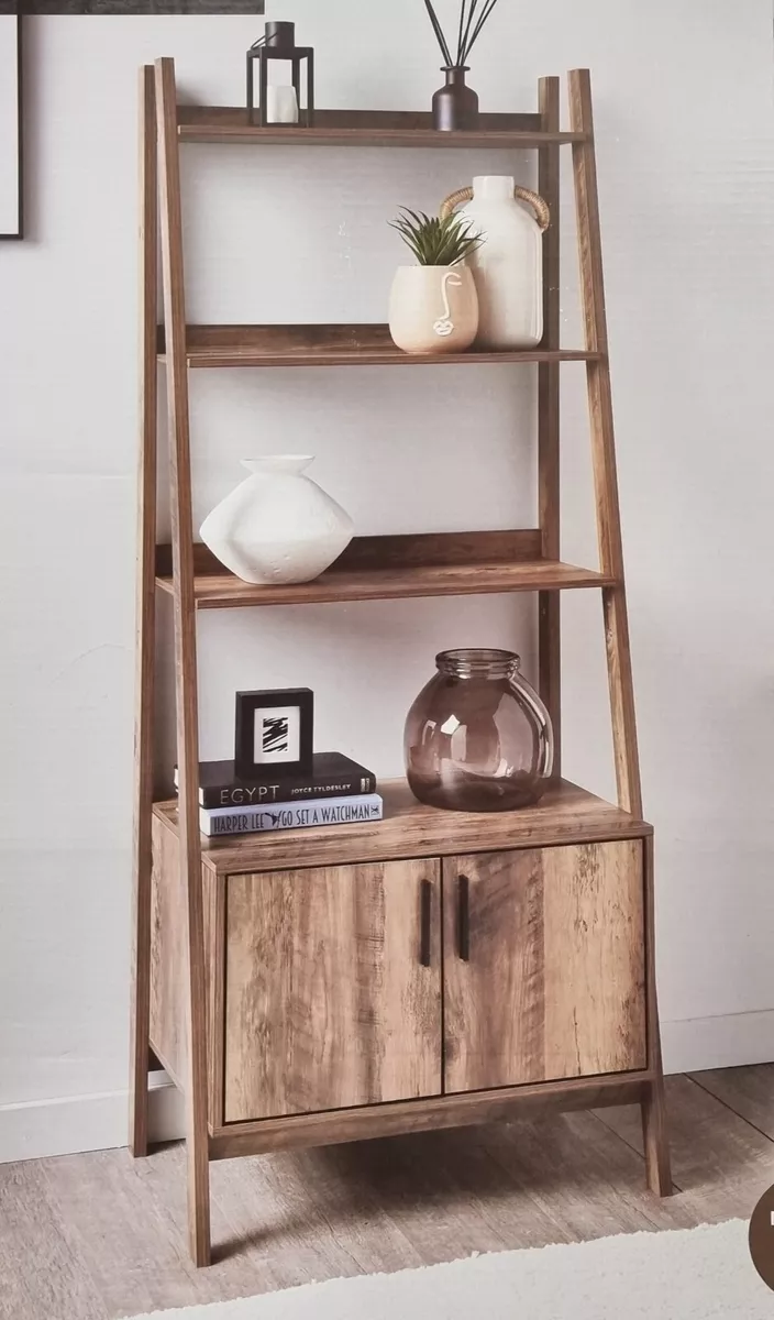 Two tone ladder on sale shelf