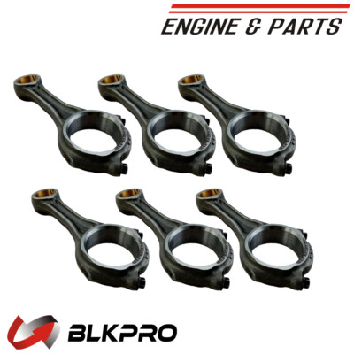 6* Connecting Rod For Cummins 4B 6B Dodge 24V 3942581 3901567 New Type Only 98-