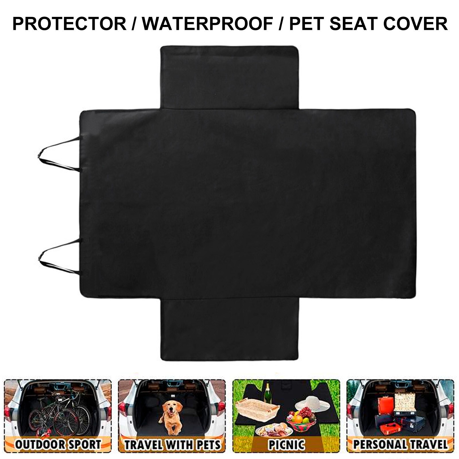FOR AUDI Q2 Q3 Q5 Q7 Quilted Car Boot Liner Mat Dog Guard Protector