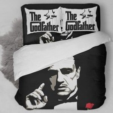 3D THE GODFATHER A Bedding Set Duvet Cover Set SINGLE DOUBLE KING SINZE