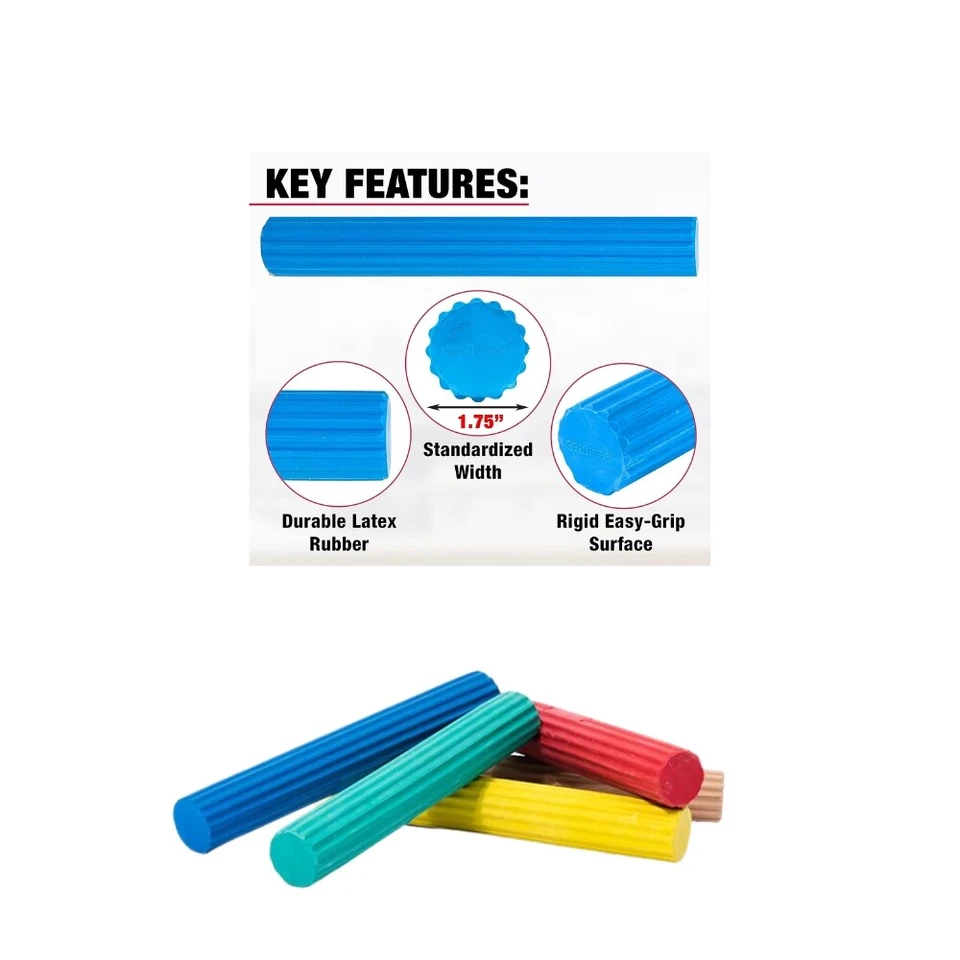 Barra de ejercicios de mano CanDo Twist-n-Bend Foto 4 de 4