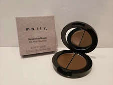 MALLY- Believable Brows Kit Pour Sourcils - Eyebrow Wax & Powder - Sable - NIB