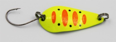 EFT Trout Skid Spoon 2,8g Yellow Orange-Dot Forellenköder Blinker Köder