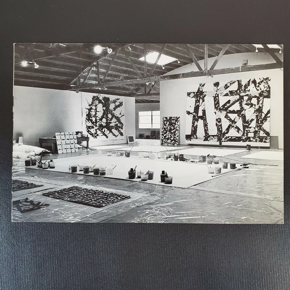 Invitación original a la exposición de artistas Sam Francis Andre Emmerich Gallery 1979 Foto 4 de 4