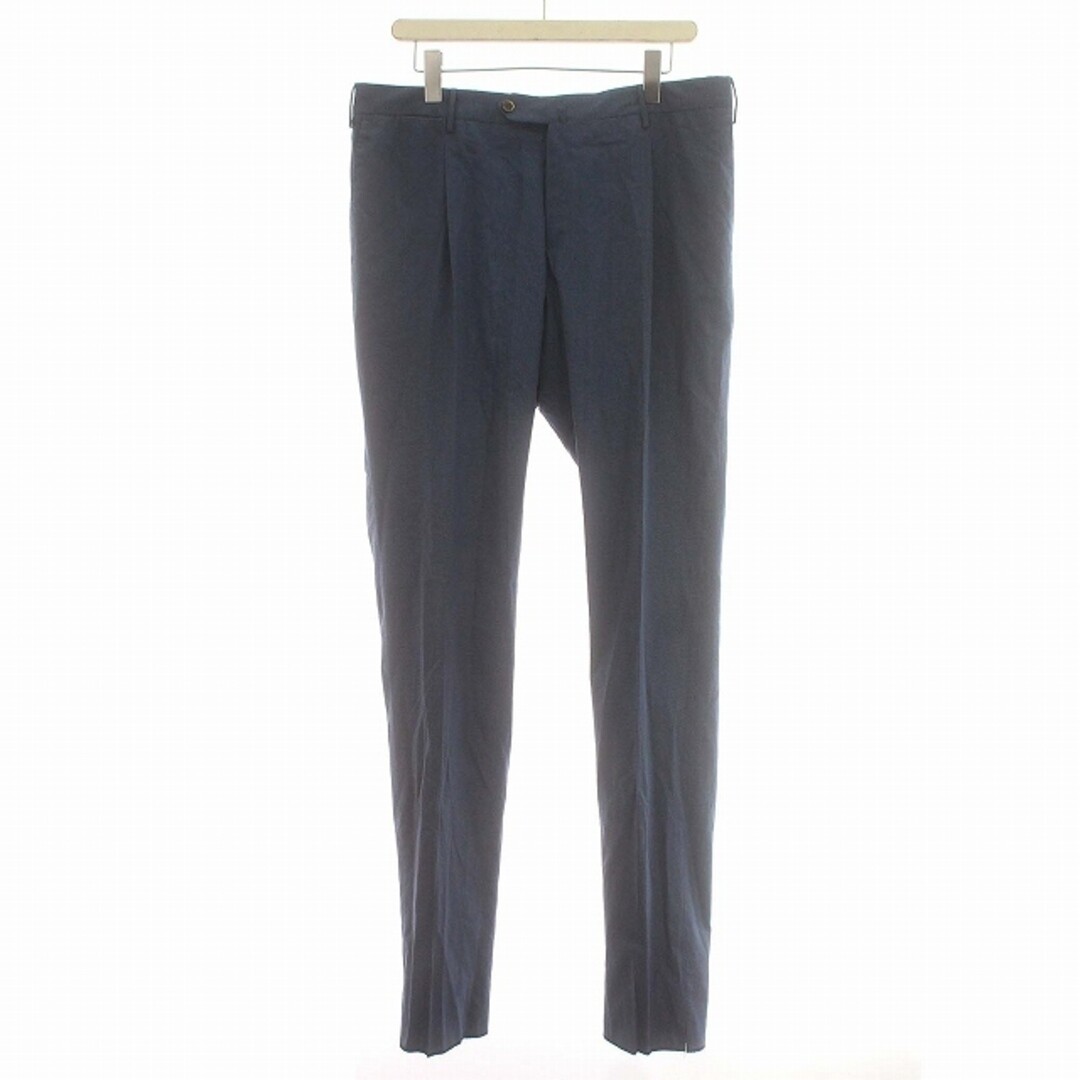 PT Torino Slacks Pants Houndstooth Slim Fit 52 XL Blue G PT Torino Slacks Pants Houndstooth Slim Fit 52 XL Blue G